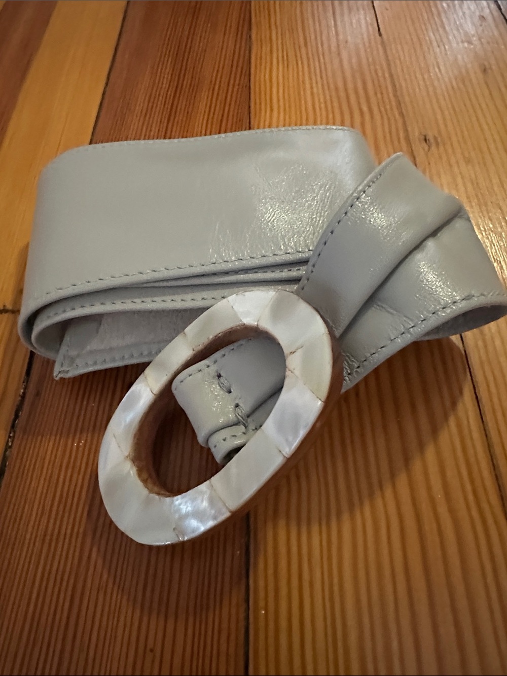 Vintage Morris Moskowitz Genuine Leather Belt - Size S